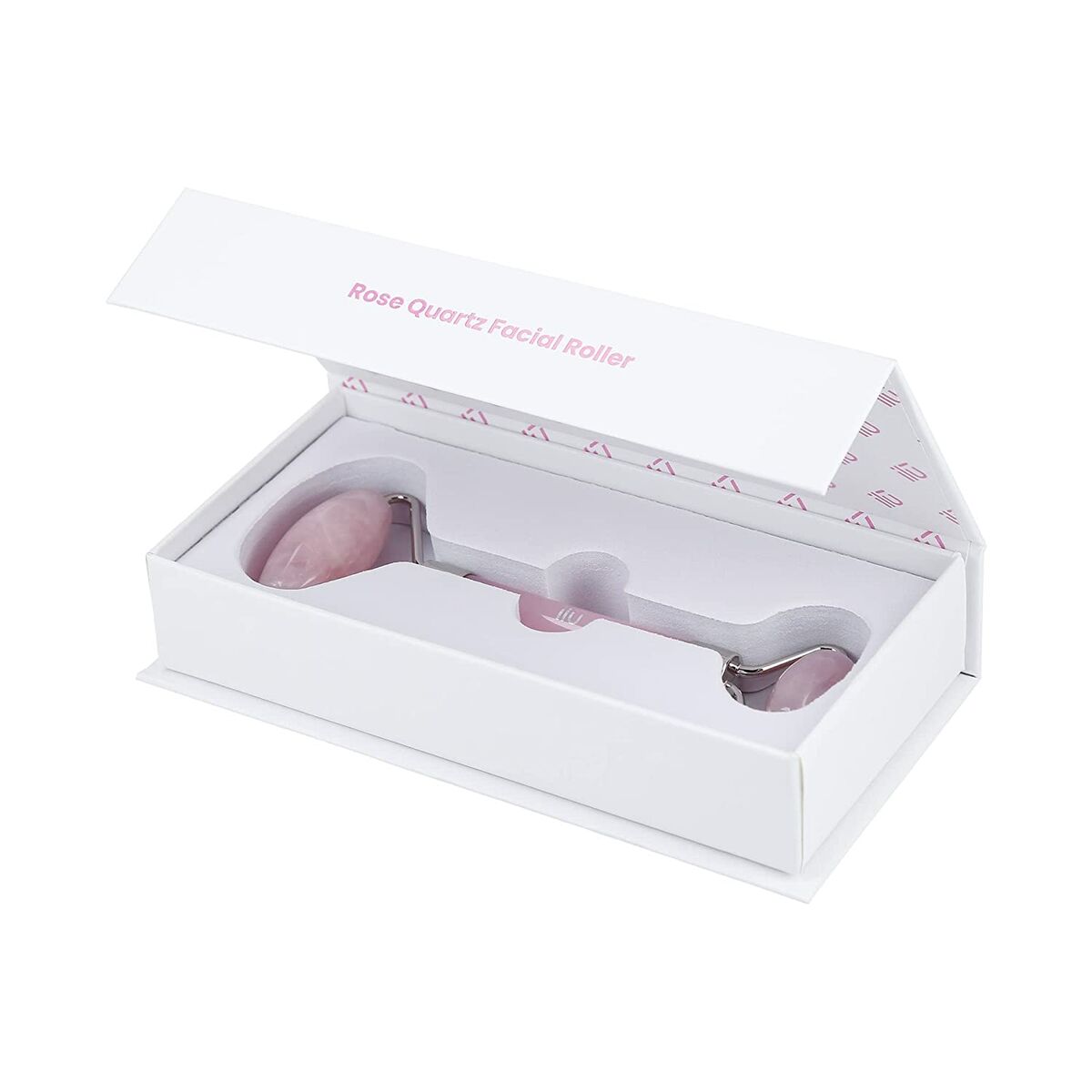 Facial roller Ilū Facial Roller Rose Quartz (1 Unit)-1