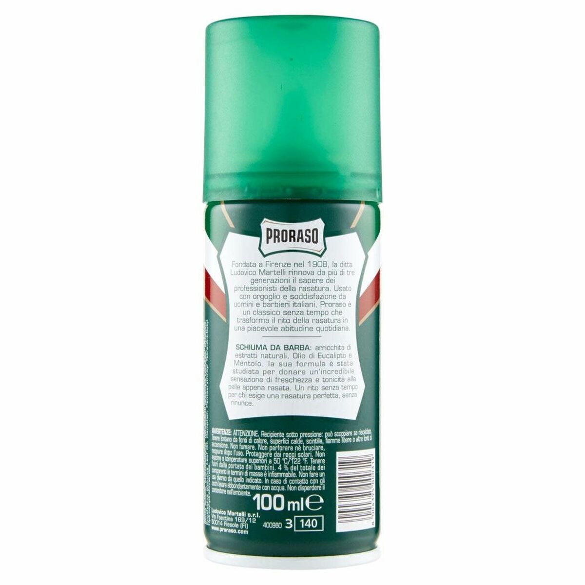 Shaving Foam Proraso Refresh Eucalyptus-1