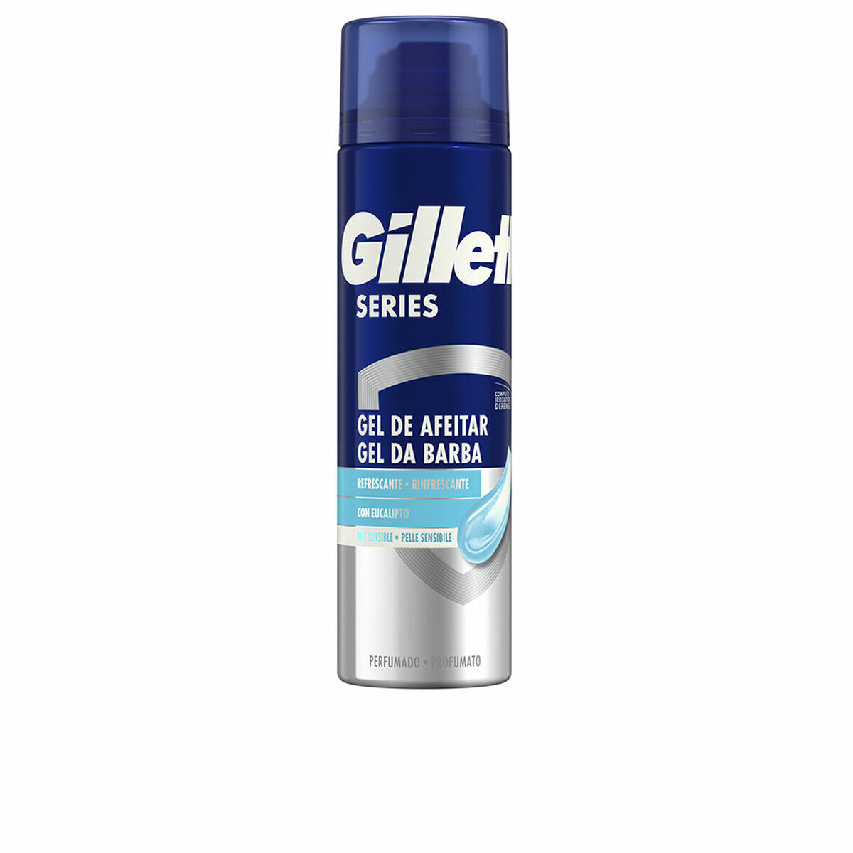 Shaving Gel Gillette SERIES 200 ml-0