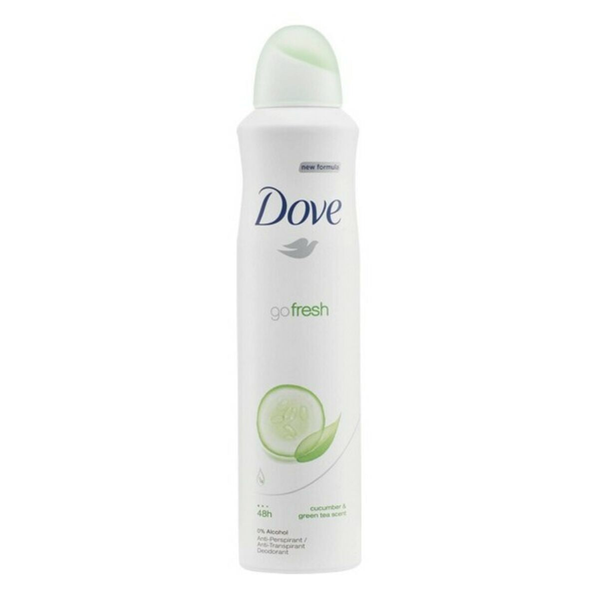 Spray Deodorant Go Fresh Dove Cucumber Green Tea (250 ml)-0